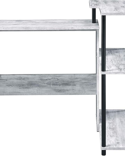 NicBex Kimberly-DW-00057-LWJ Home Office Desks, 39"x32"x34, Antique White - LeafyLoom