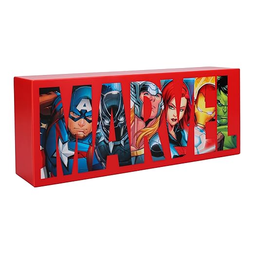 AVENGERS - Logo - Lampe V2 - LeafyLoom