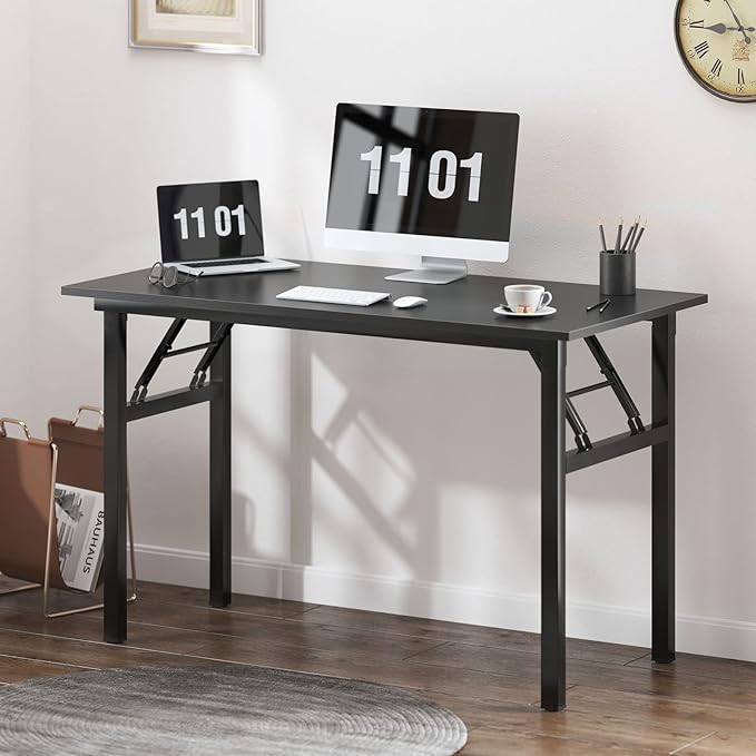 Need Computer Desks - 47 and 62 inch Folding Tables with BIFMA Certification - LeafyLoom