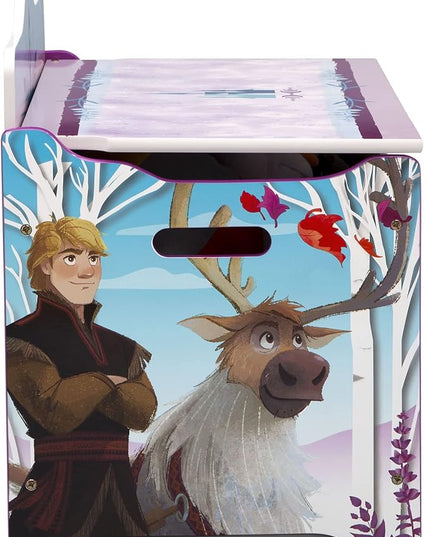 Delta Children Deluxe Toy Box, Disney Frozen II - LeafyLoom