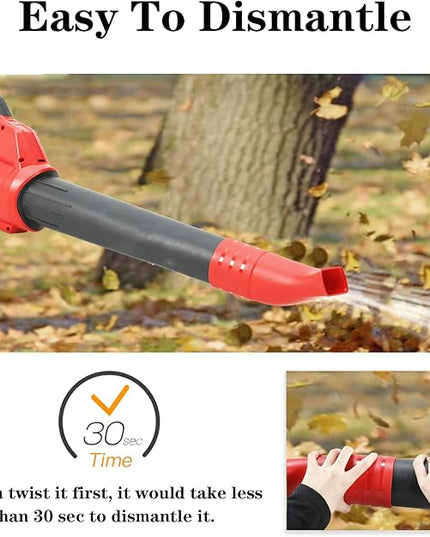 Flat Bend Nozzle for Milwaukee M18 Fuel Leaf Blower, Work for Milwaukee M18 2724-20 & 2724-21, Leaf Blower Nozzle for Drying, Blow-Drying, Purging Cars, Trucks, Tool boxes(1 Pack, no Tool) - LeafyLoom