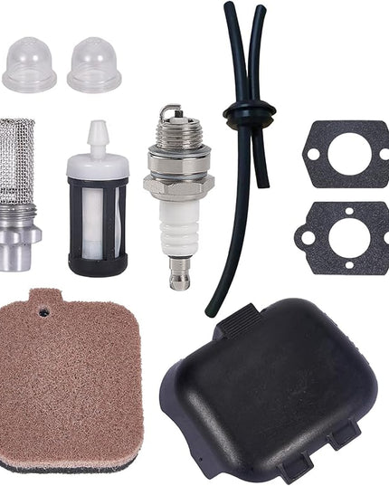 BG55 Carburetor with Air Filter Cover Tune Up Service Kit Fits Stihl BG45 BG46 BG55 BG65 BR45C SH85 Blower 4229 120 0606 Carb - LeafyLoom