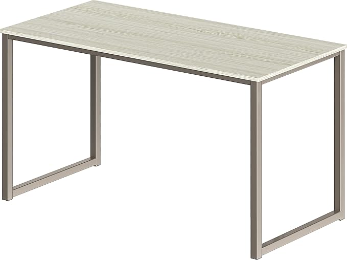 SHW Home Office 48-Inch Computer Desk, Maple - LeafyLoom