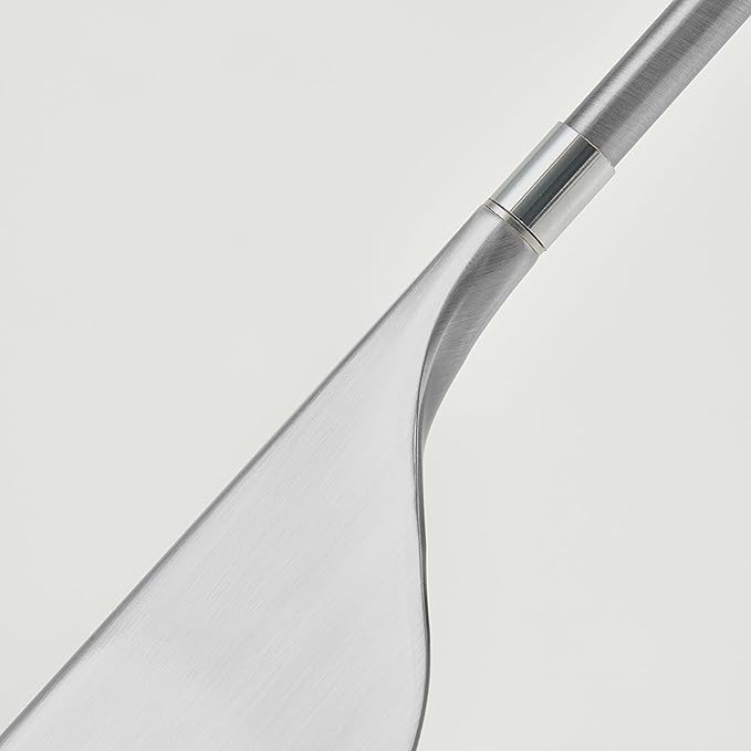 Brightech Leaf Pharmacy LED Reading Lamp, Dimmable Floor Lamp with Easy Rotation over Chair or Desk for Living Rooms & Offices, Adjustable Standing Lamp, Tall Lamp For Sewing & Craft - Platinum Silver - LeafyLoom