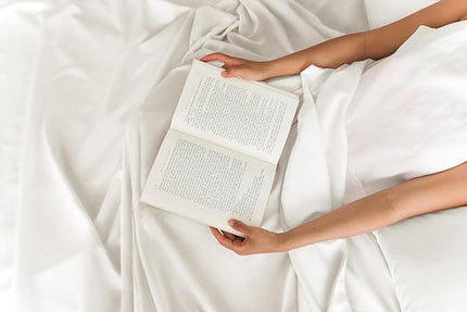 Full Size 4 Piece Sheet Set - Comfy Breathable & Cooling Sheets - Hotel Luxury Bed Sheets for Women & Men - Deep Pockets, Easy-Fit, Extra Soft & Wrinkle Free - Antique White Oeko-Tex Bed Sheet Set - LeafyLoom