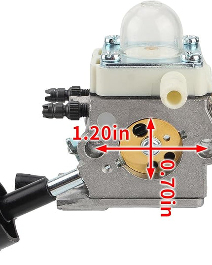 BG86 Carburetor for Stihl BG86 BG86C SH86 SH86C BG86CE BG86Z replace for 4241 120 0616, 4241 120 0607, 4241 120 0600, for Zama C1M-S261B, C1M-S261C with Muffler Stub Spark Arrestor w/Screen - LeafyLoom