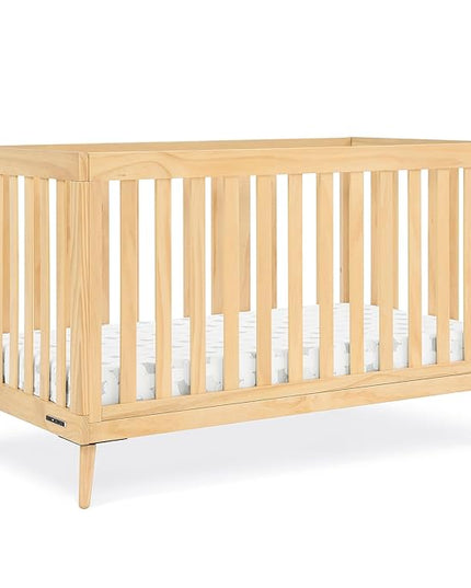 Delta Children Essex 4-in-1 Convertible Crib, Natural - LeafyLoom