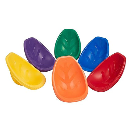 ECR4Kids Leaf Floor Seat, Rocker Chair, Primary, 6-Piece - LeafyLoom