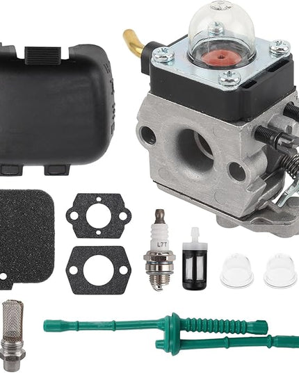 4229-120-0604 Carburetor with 4229-141-0501 Air Filter Cover Stub Spark Arrestor for Stihl BG45 BG55 BG56 BG65 BG85 BG86 BR200 SH85 SH86 SH55 SH56 Blowers - LeafyLoom