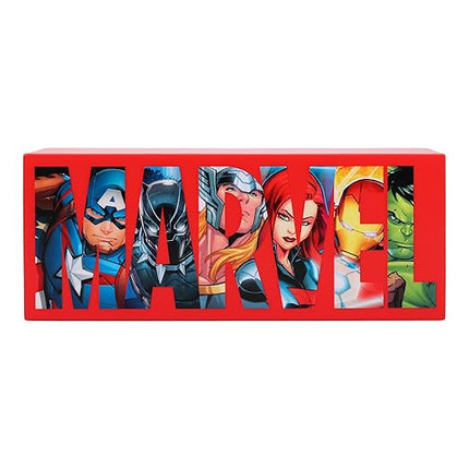 AVENGERS - Logo - Lampe V2 - LeafyLoom