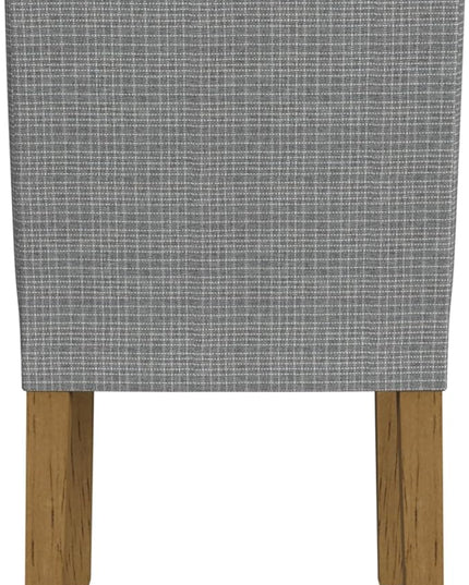 HomePop Classic Upholstered Parsons Dining Chairs, Single Pack, Gray - LeafyLoom