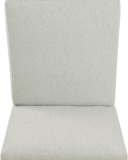 HomePop Kolbe Dining Chair - Sustainable Gray Woven (Single Pack) - LeafyLoom