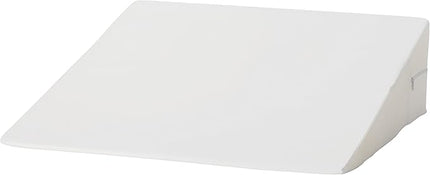 DMI Bed Wedge Pillow and Triangle Wedge with Elevated Incline for Neck Pain, Headaches, Shoulders, Back Pain, Foot Support, Knee Pain or Restless Leg Syndrome, 24x24x7 inches, White (Pack of 1) - LeafyLoom