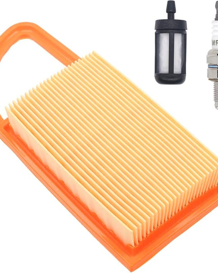 FitBest Air Filter Spark Plug Fuel Filter for Stihl BR500 BR550 BR600 BR700 Backpack Blower 4282 141 0300 4282 141 0300B - LeafyLoom