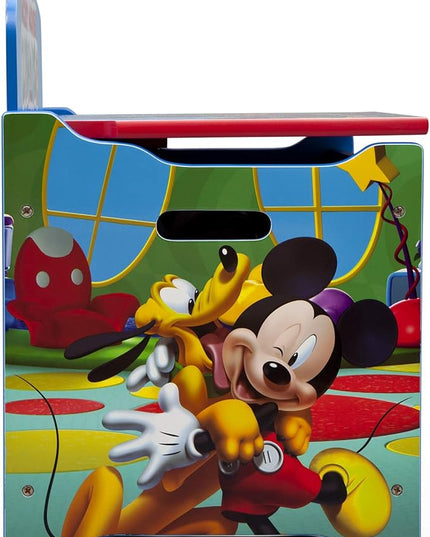 Delta Children Deluxe Toy Box, Disney Mickey Mouse - LeafyLoom