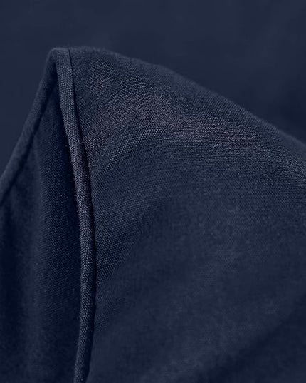 Utopia Bedding All Season 250 GSM Comforter - Soft Down Alternative Comforter - Plush Siliconized Fiberfill Duvet Insert - Box Stitched (King/Cal King, Navy) - LeafyLoom