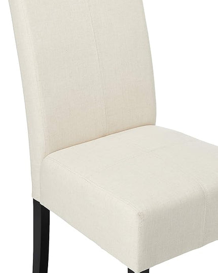 Christopher Knight Home Pertica Linen Dining Chairs, 2-Pcs Set, Natural - LeafyLoom