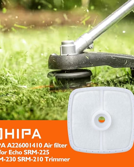 HIPA PB-200 Air Filter Tune Up Kit for ECHO Blower PB200 PB2100 ES-210 ES210 ES2100 PB201 ES2400 ES211 PB2455 PB2155 SHC211 SHC212 SHC1700 SHC210 SHC2100 Hedge Clipper - LeafyLoom