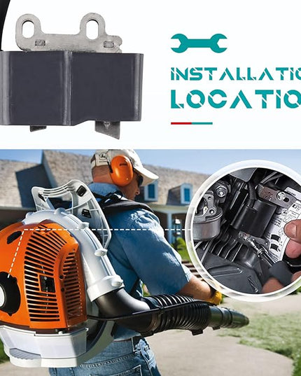 Ignition Coil Fits for Echo Backpack Blower ES-250 PB250LN, PB252, PB-250, ZF277-1, A411000501, A411000500 - LeafyLoom
