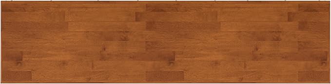 SIMPLIHOME Draper Solid Hardwood Wide Mid Century Modern Media Stand for TVs up to 80 inches for The Living Room and Entertainment Center, 72 inch, Teak Brown - LeafyLoom