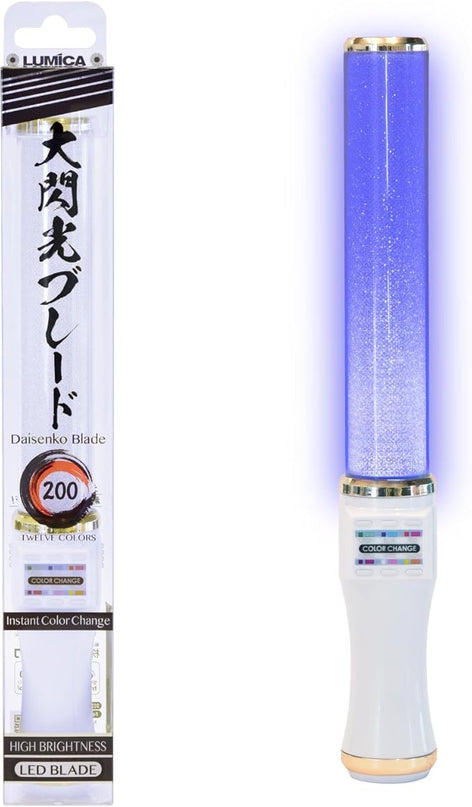 G28902 LED Color Changing Penlight, Large Flash Blade 200, Concerts, Lives, Events, Festivals, Summer Vacation - LeafyLoom