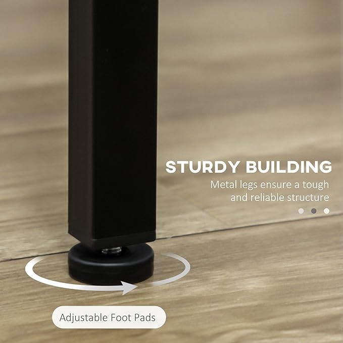 HOMCOM 5-Piece Counter Height Bar Table Set, Rustic 43.25" Dining Table with 4 Bar Stools, Kitchen Table with Wooden Top for Pub, Dining Room, Rustic Brown - LeafyLoom