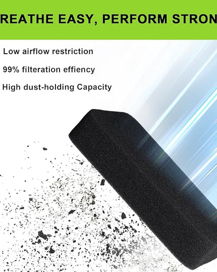 150BT Air Filter for Husqvarna 350BT 150 BT 560BTS 350BF 560BFS Replace 502844401 RedMax EBZ8500 EBZ6500 EBZ5150 EBZ5100 EBZ5100RH EBZ6500RH EBZ5100Q EBZ5150RH Backpack Blower with Fuel Filter - LeafyLoom