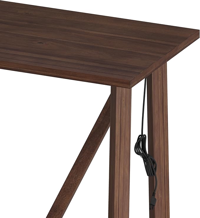 NicBex Dining Table Set for 4 Table and Chairs Modern 5-Piece Dining Table Set Bar Kitchen Table Set with Upholstered Stools for Small Space, Breakfast Nook, Easy Assemble, Walnut - LeafyLoom