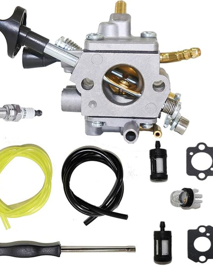 BR800 Carburetor Kit Replace 4283-120-0601 for STHIL BR800 BR800X BR800CE Carb With Spark Plug Primer Bulb Fuel Filter Adjustment Tool - LeafyLoom