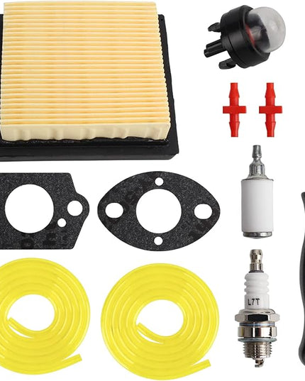BP42 Carburetor 308054079 308054093 WT-1086 w/Air Filter 900777005 for Ryobi RY08420A RY08420 Backpack Blower 530069247 Carb Tune Up Kit Air Filter Adjustment Tool - LeafyLoom