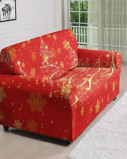 FKELYI Easy Going Stretch Sofa Slipcover Christmas Tree Sofa Couch Cover Washable Sofa Slipcovers Comfortable Furniture Protector L FKELYI