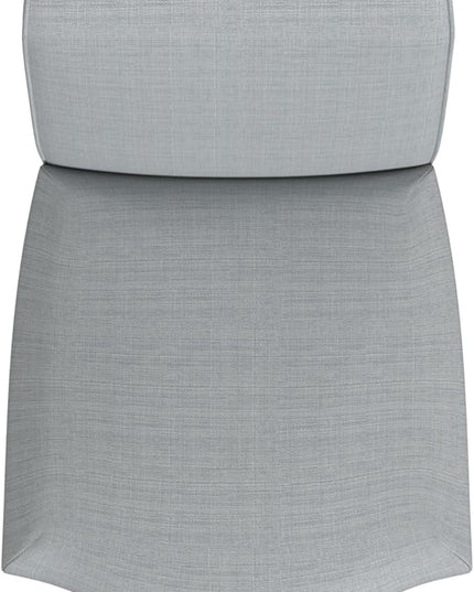 HomePop Classic Parsons Dining Chairs, Light Gray Woven(Set of 2) - LeafyLoom