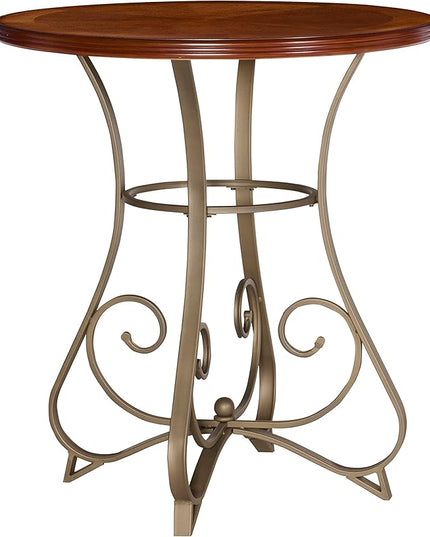 Powell 3-Pc. Hamilton Pub Set, Medium Cherry - LeafyLoom