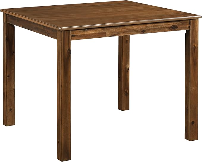 NicBex Dining Table Set for 4 Kitchen Table Set 5Pc Dining Set Table and 4 Side Chairs Set for Breakfast Nook and Small Space, Wooden Kitchen Dining Furniture, Transitional Style, Walnut - LeafyLoom