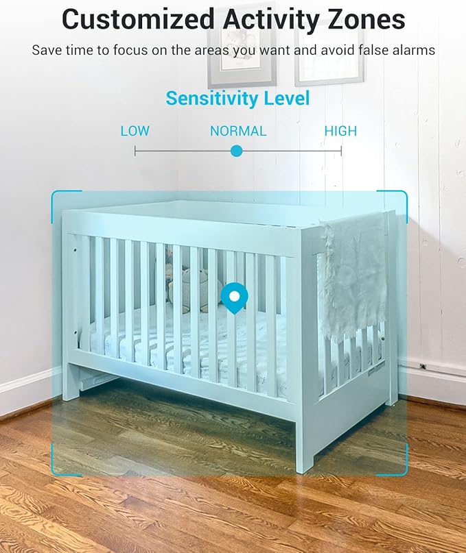blurams Indoor Camera, 2K Pet Camera 360° Security Camera for Home Security with Phone App, Motion Tracking, 2-Way Audio, IR Night Vision, Siren, Works with Alexa & Google Assistant(2.4GHz ONLY) Blurams
