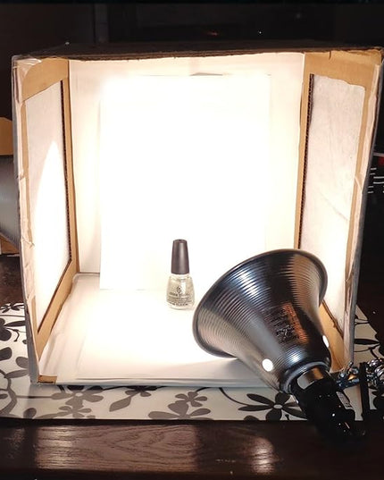 Simple Deluxe Clamp Lamp Light 60 Watt with 5.5 Inch Aluminum Reflector (no Bulb Included), 6 Feet Cord, 2 Pack, Black - LeafyLoom
