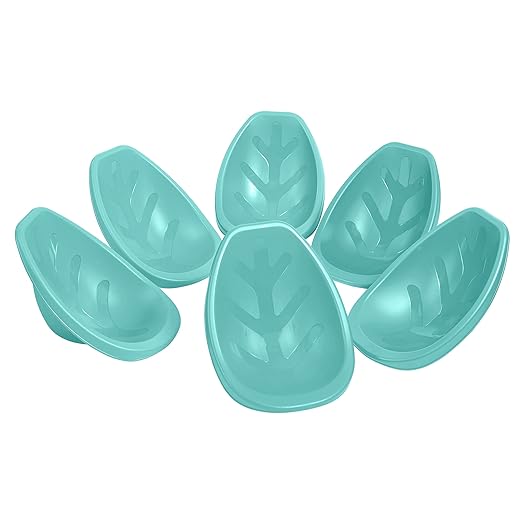 ECR4Kids Leaf Floor Seat, Rocker Chair, Seafoam, 6-Piece - LeafyLoom