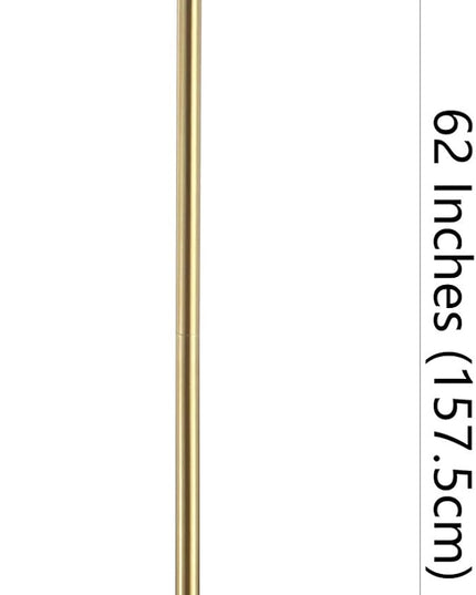 Safavieh FLL4063A Lighting Ezekiel Brass Gold 62-inch (LED Bulb Included) Floor Lamp - LeafyLoom