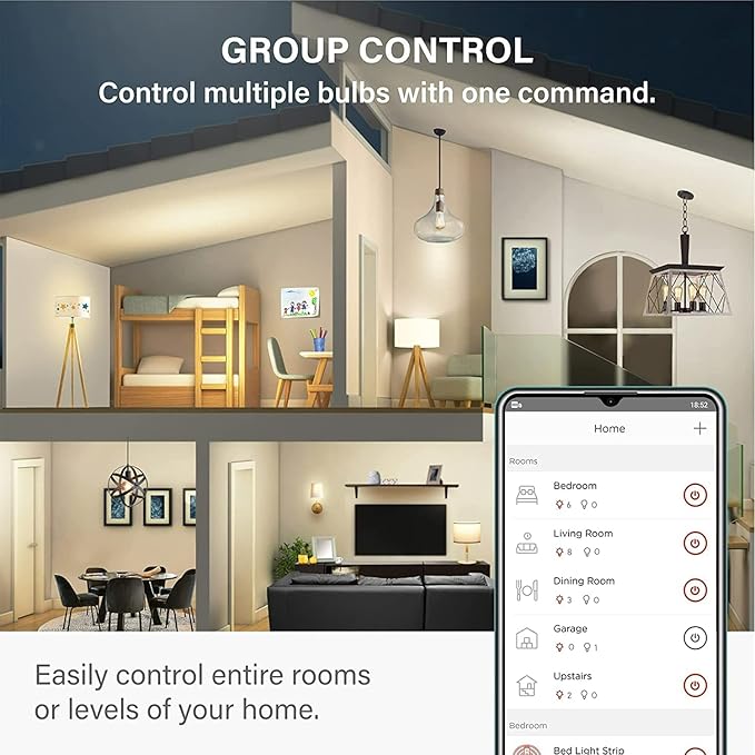 Sengled Smart Light Bulbs, Retro WiFi Light Bulbs, Vintage Filament Led light Bulbs, Smart Edison Bulbs That Work with Alexa & Google, ST19 Led Bulb 60 Watt Equivalent, 2000K E26 No Hub Required,4Pack Sengled