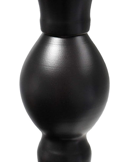 Elegant Designs LF2001-RBZ 1 Light Restoration Bronze Torchiere Floor Lamp with Marbelized Amber Glass Shade - LeafyLoom