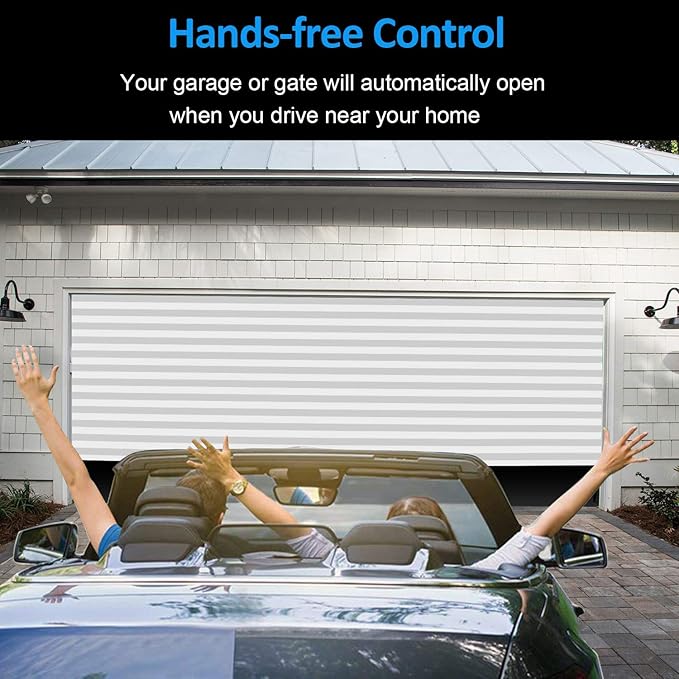 Smart WiFi Garage Door Opener Remote Controller, Smartphone App Control, Compatible with Alexa, Google Assistant and IFTTT, No Hub Required Aubric
