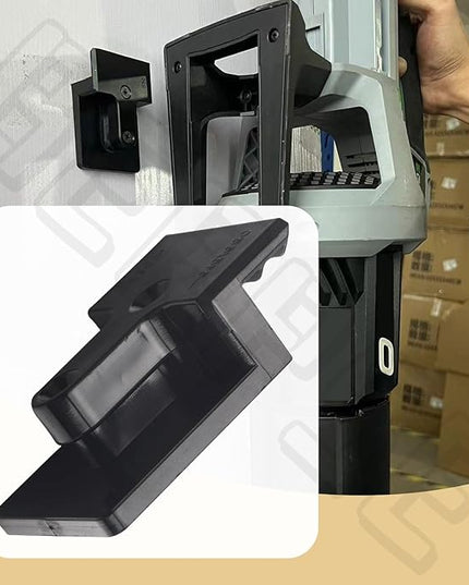 Blower Wall Mount/Mounting Bracket for EGO Vane Blowers, Fits Models 530CFM 615/650CFM, Two Mounting Methods, W/Screws, Does Not Fit 765 CFM Vane Blower Models - LeafyLoom
