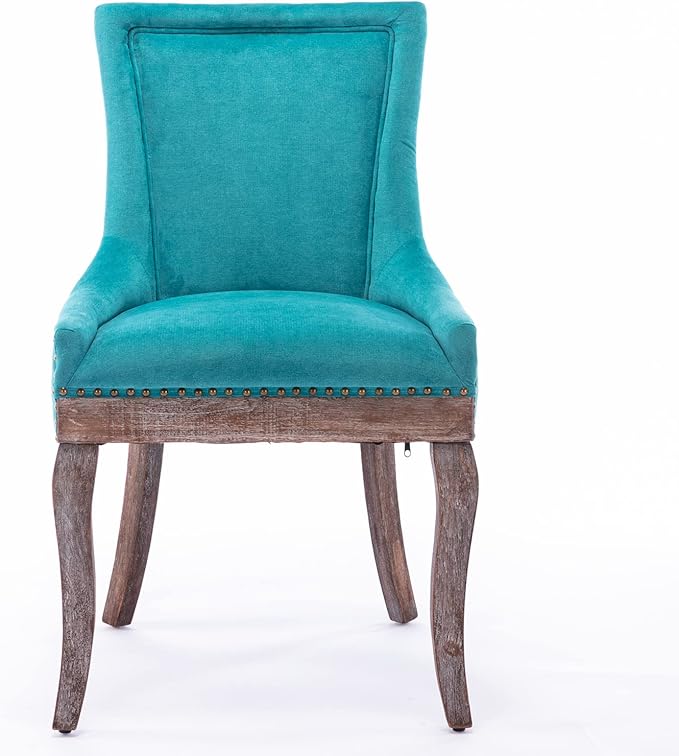 NicBex Haerin-SD-00085-LWJ Dining Chairs, 22.8"x20.8"x35.4", Blue - LeafyLoom