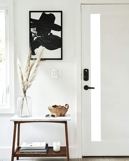 Yale Assure SL Deadbolt Smart Lock, Black Suede Keyless Entry Door Lock with Wi-Fi Connected Touchscreen for Front or Back Door, ‎YRD256-CBA-BSP Yale