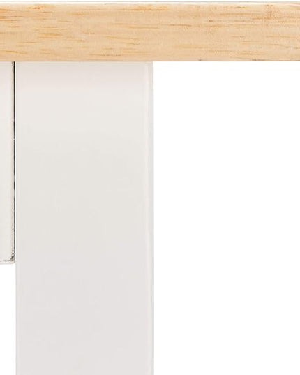 Safavieh Home Collection Ronin Natural and White 4-Piece-Table-Pub-Set - LeafyLoom