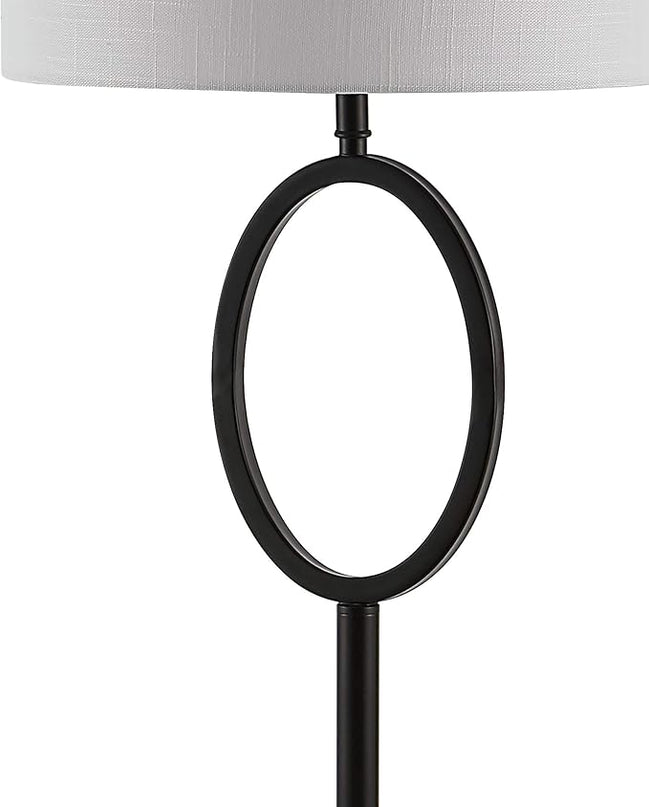 JONATHAN Y JYL1089B April 61" Metal Modern Contemporary LED Floor Lamp, Modern, Contemporary, Glam, Traditional, Office, Living Room, Family Room, Dining Room, Bedroom, Foyer, Oil Rubbed Bronze - LeafyLoom