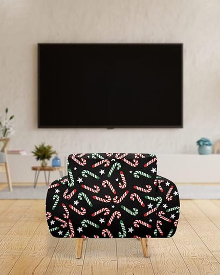 FKELYI Christmas Furniture Protector Easy Going Stretch Sofa Slipcover Non-Slip Sofa Couch Cover Washable Sofa Slipcovers S FKELYI
