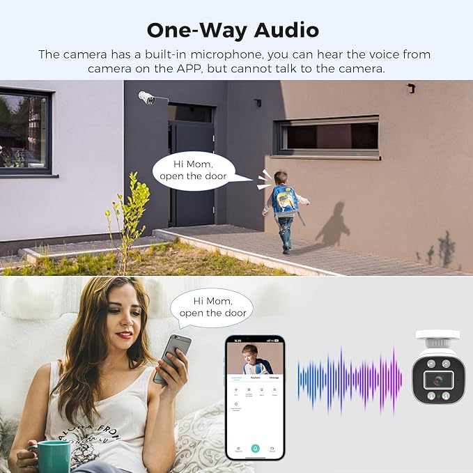 Hiseeu 16CH 3K Wired Security Camera System with Alarm Spotlight,Audio Vehicle/Person Detection 5MP 16CH DVR,5MP 16PCS Outdoor Indoor Surveillance CCTV Cameras 3TB HDD 24/7 Record Remote Access Hiseeu