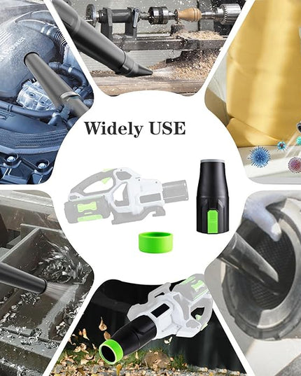 Stocky Car Drying Nozzle for EGO Blower, Work for EGO Power+ 530, 575, 580, 615, 650, 765 CFM Blower(1 Pack, no Tool) - LeafyLoom