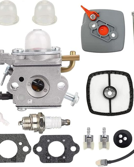 C1U-K78 Carburetor for Echo A021000940 Shred N Vac ES210 ES211 EB212 SV212 PB200 PB201 PB-200 PB-201 ES-210 Shredder with Air Filter Fuel Line Filter - LeafyLoom
